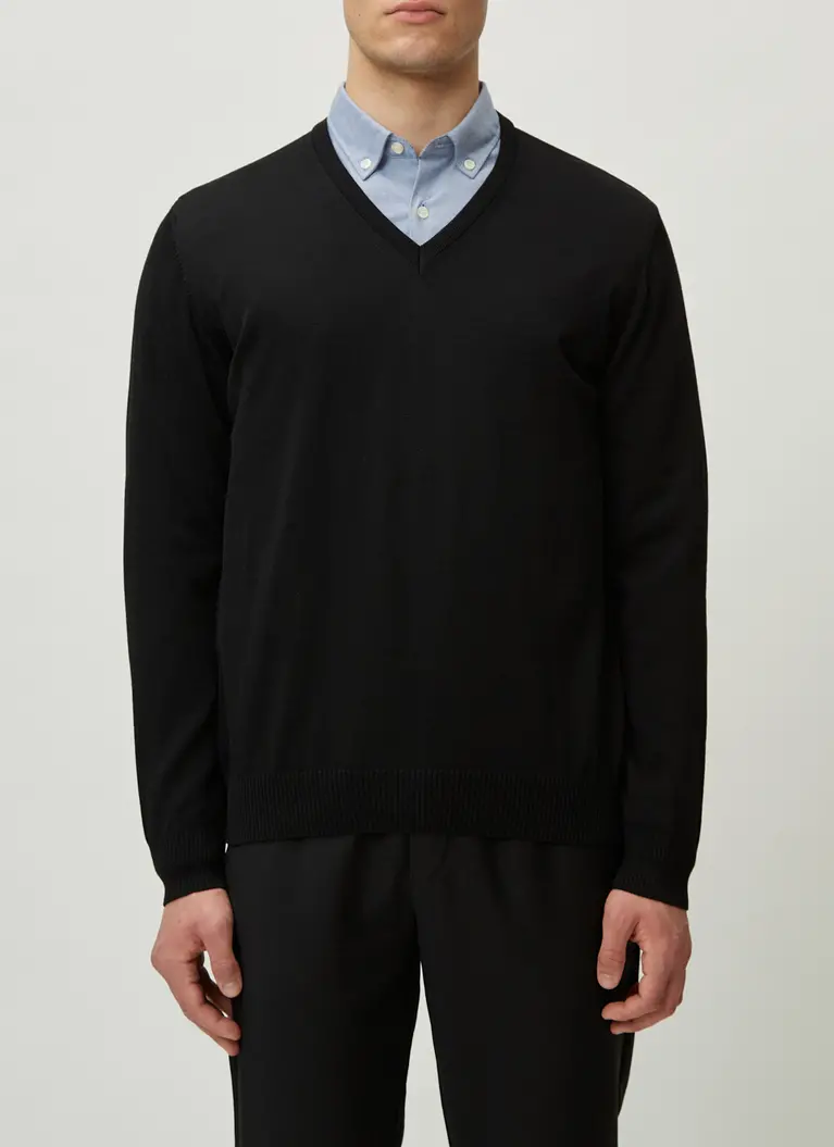 Maerz Muenchen V-Pullover100% MerinowolleArt. Nr. 490490-595 Vatertagsangebot