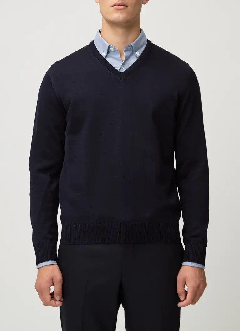 Maerz Muenchen V-Pullover100% MerinowolleArt. Nr. 490490-399 Lagerräumung