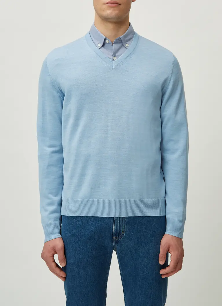 Maerz Muenchen V-Pullover100% MerinowolleArt. Nr. 490490-328 Heißer Verkauf