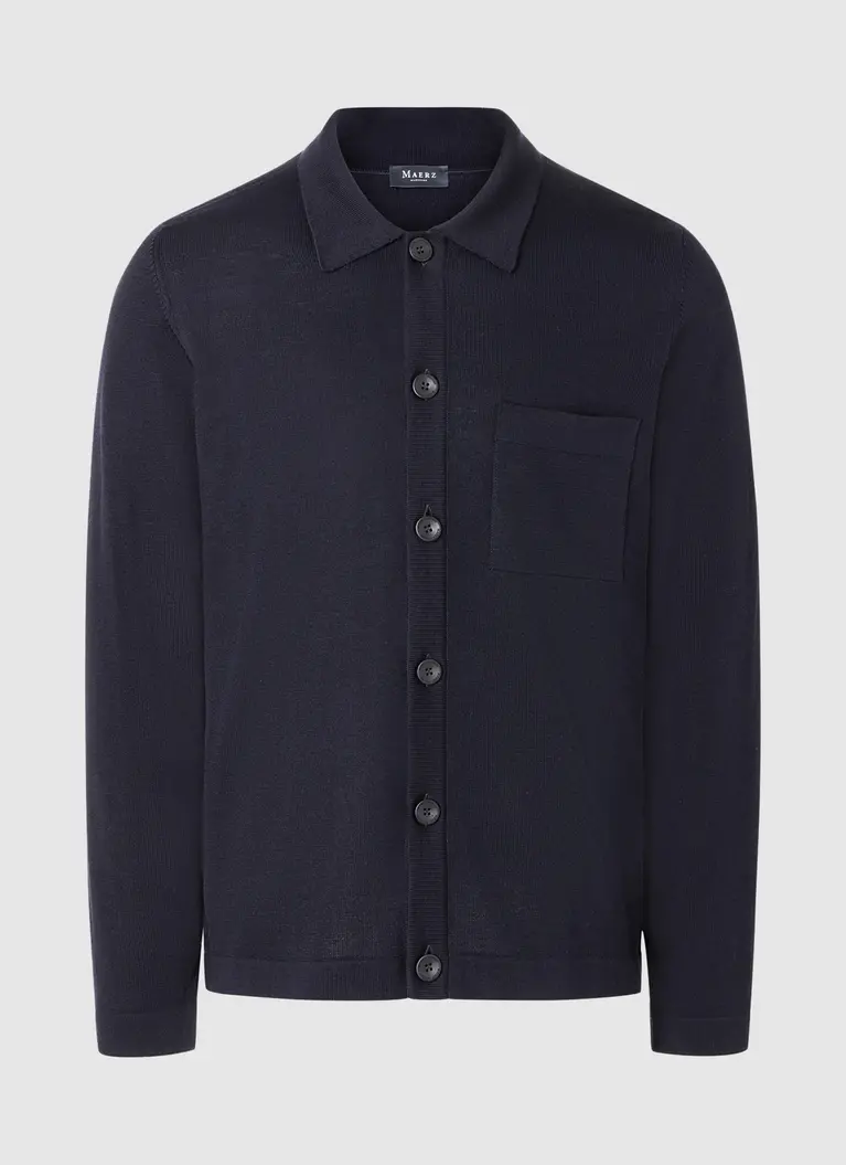 Maerz Muenchen Overshirt100% MerinowolleArt. Nr. 591300-399 Neueste Mode