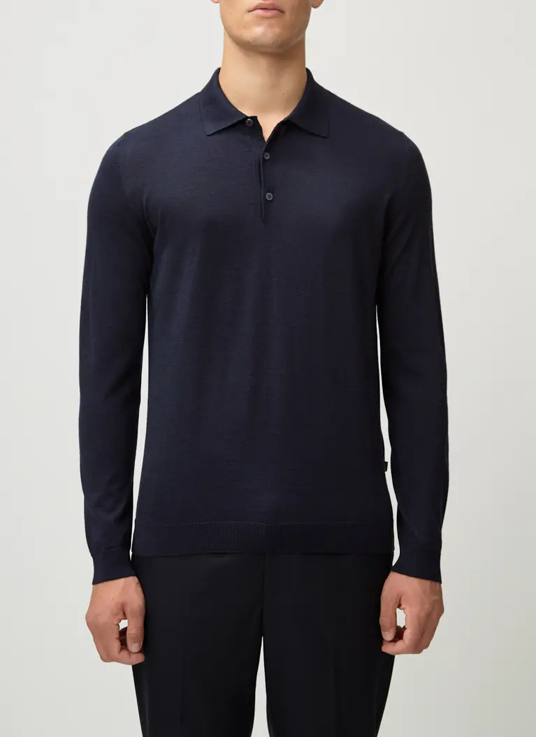 Maerz Muenchen PolokragenpulloverMerino-Seide-CashmereArt. Nr. 426400-399 Räumungsverkauf