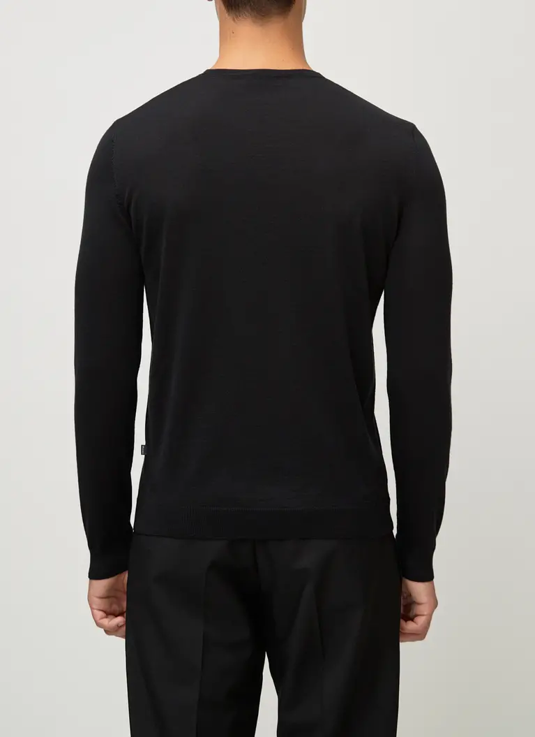 Maerz Muenchen RundhalspulloverMerino-Seide-CashmereArt. Nr. 426300-595 Sonderangebote