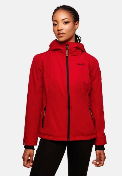 Marikoo Brombeere Damen Übergansjacke Frühlings Jacke Schlussverkauf