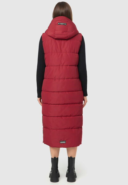 Marikoo Navahoo Brezelchen lange Damen Winter Weste Blitzangebot