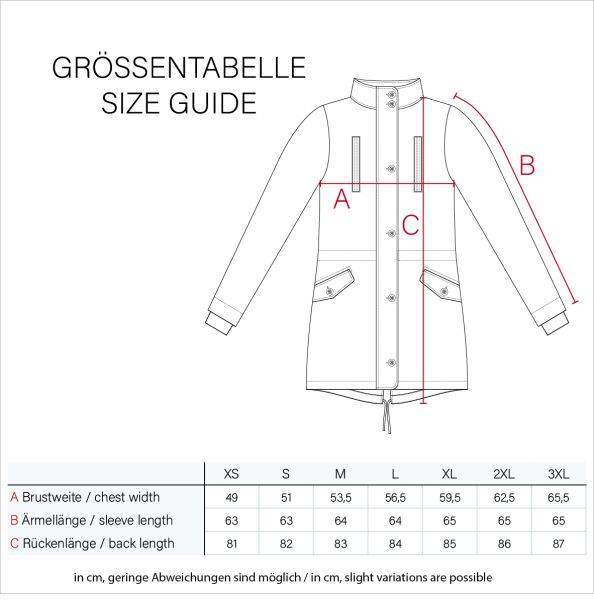 Marikoo Navahoo Freezestoorm Damen Parka Winterjacke gefüttert mit Kapuze VIP-Rabatte