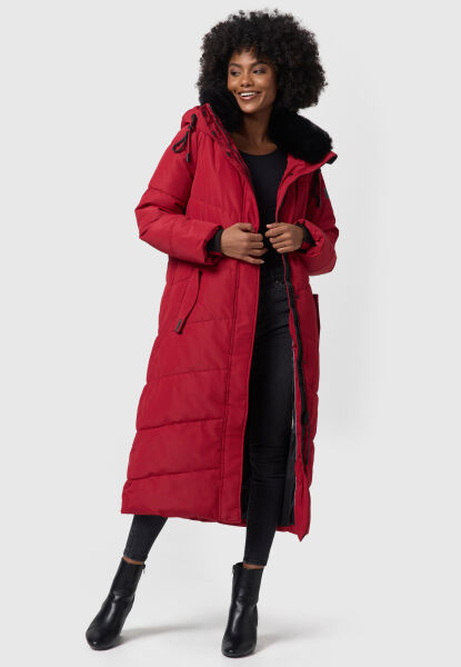 Marikoo Navahoo Hingucker Damen lange Winterjacke Super Sparpreis