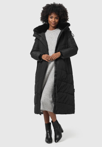 Marikoo Navahoo Hingucker Damen lange Winterjacke Super Sparpreis