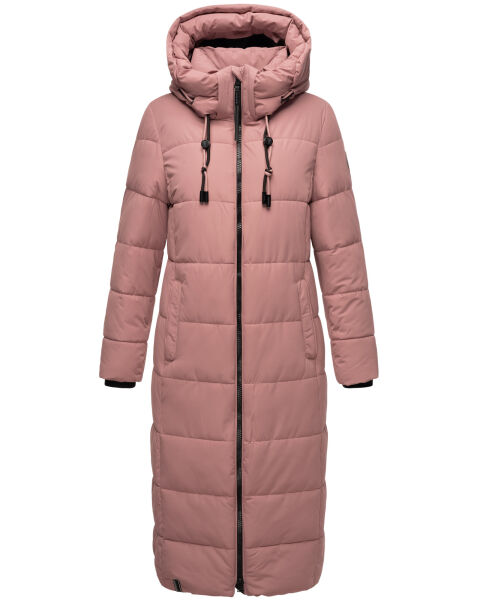 Marikoo Nadeshikoo Damen lange Winter Steppjacke Letzte 3 Tage