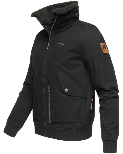 Marikoo Navahoo Herren Piloten Jacke mit Stehkragen Bis zu 55% Rabatt