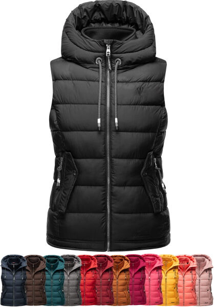 Marikoo Taisaa Damen Stepp Weste Übergangsjacke Cyber Monday