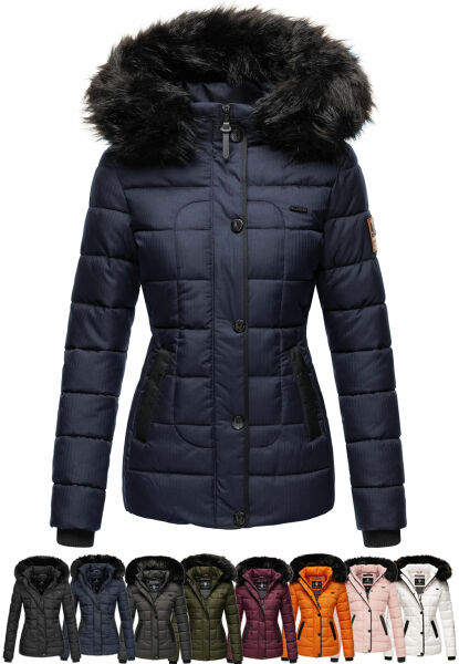 Marikoo Unique Damen gesteppte Winterjacke Muttertagsangebot