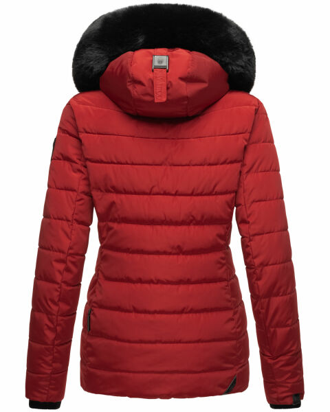 Marikoo Navahoo Milianaa Winter Jacke Stepp Kurzjacke gefüttert Kapuze Kunstfell Saisonale Angebote