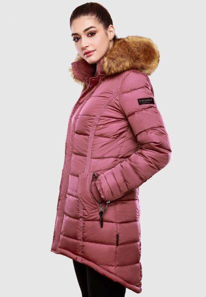 Marikoo Navahoo Papaya Damen gesteppte Winterjacke Super Sparpreis