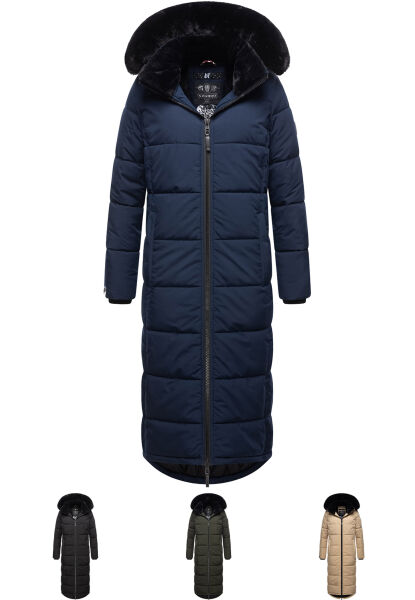 Marikoo Navahoo Knuddelfee Damen lange Winterjacke Bis zu 60% Rabatt