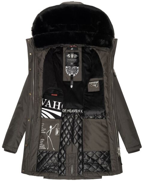 Marikoo Navahoo Tiniis Damen Parka Winterjacke Black Friday Preise