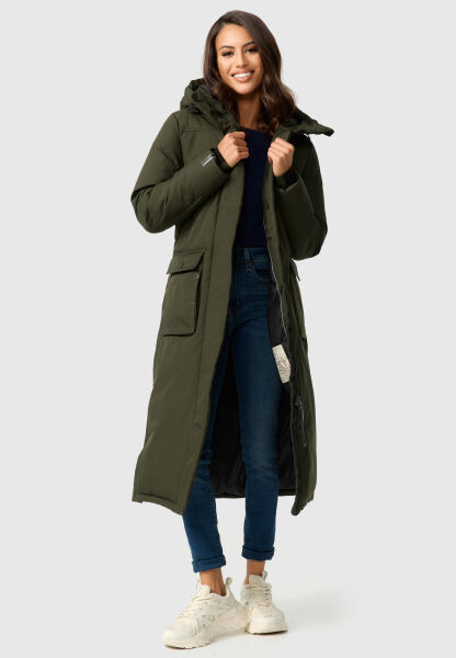 Marikoo Navahoo Wolkenfrost lange Damen Winterjacke 2025