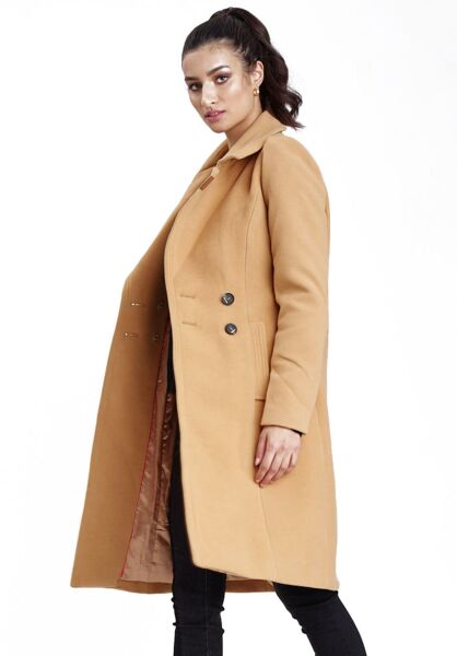 Marikoo Navahoo Wooly Damen Trenchcoat Winter Mantel Online