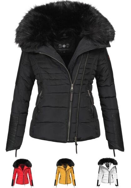 Marikoo Navahoo Yuki Damen Jacke mit Tedyfell Auslauf