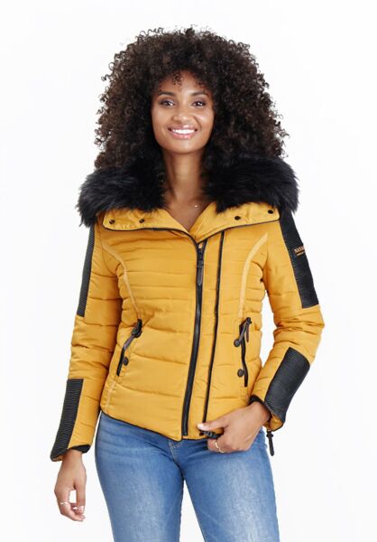 Marikoo Navahoo Yuki Damen Jacke mit Tedyfell Auslauf