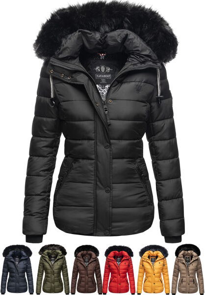 Marikoo Navahoo Zuckerbiene Damen Kapuzen Steppjacke im Angebot