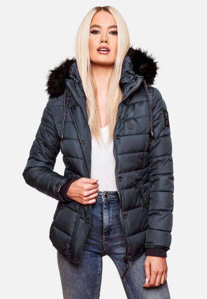 Marikoo Navahoo Zuckerbiene Damen Kapuzen Steppjacke im Angebot