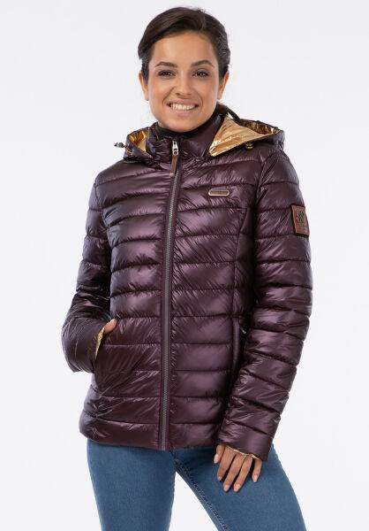 Marikoo Navahoo Aurelianaa Damen glänzende Steppjacke Fabrikverkauf