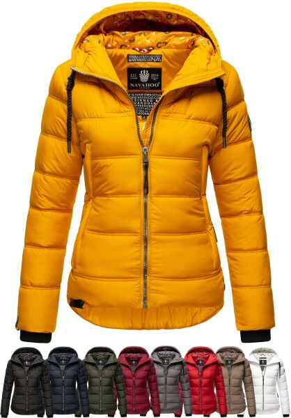 Marikoo Navahoo Renesmee Damen Winter Steppjacke mit Kapuze Fabrik Onlineshop