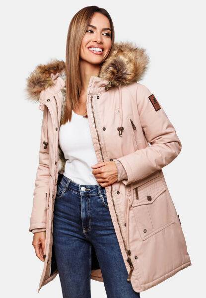 Marikoo Navahoo Rosinchen Damen Winterjacke mit Kapuze Fabrikpreis