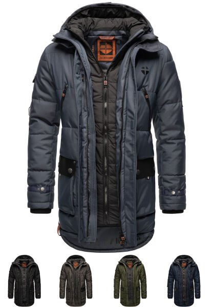 Marikoo Stone Harbour Tahaa Herren Winterjacke / Winterparka