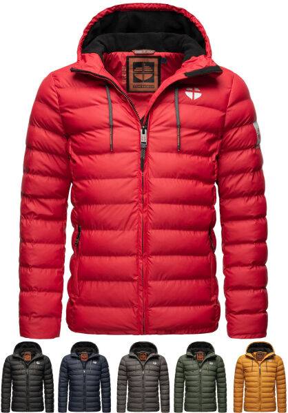Marikoo Stone Harbour Zaharoo wasserdichte Herren Regen Steppjacke