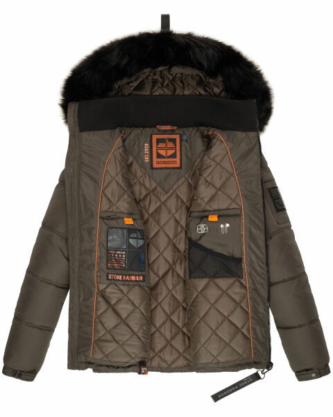 Marikoo Stone Harbour Zarlaan Herren Winterjacke Räumungsverkauf