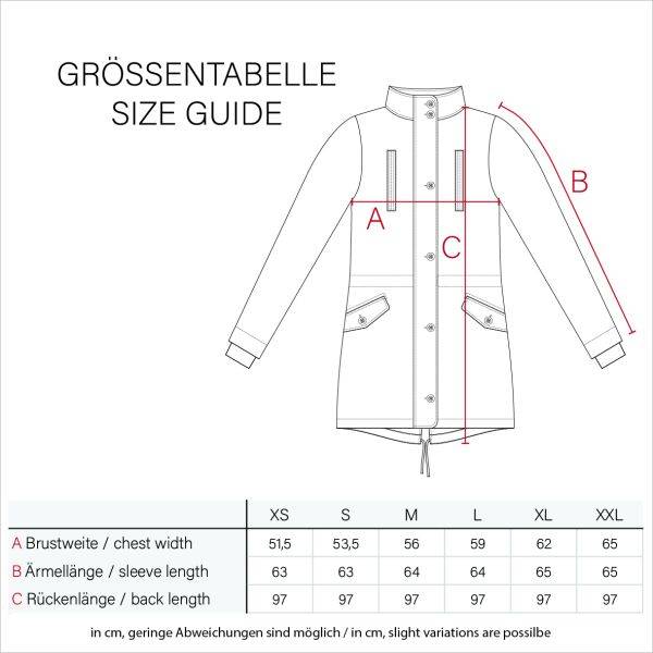Marikoo Navahoo Cosimaa Damen Parka Winterjacke mit Regenschirm und Tragetasche Tägliche Deals