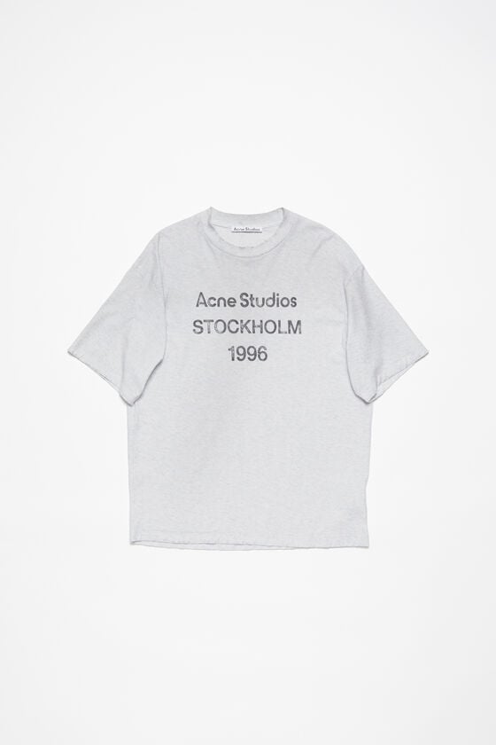 ﻿Acne Studios Logo-T-Shirt – lockere Passform Rabatte dieses Monats