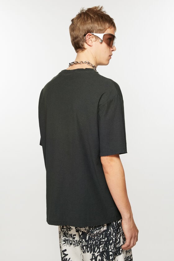 Acne Studios Logo-T-Shirt – lockere Passform Online