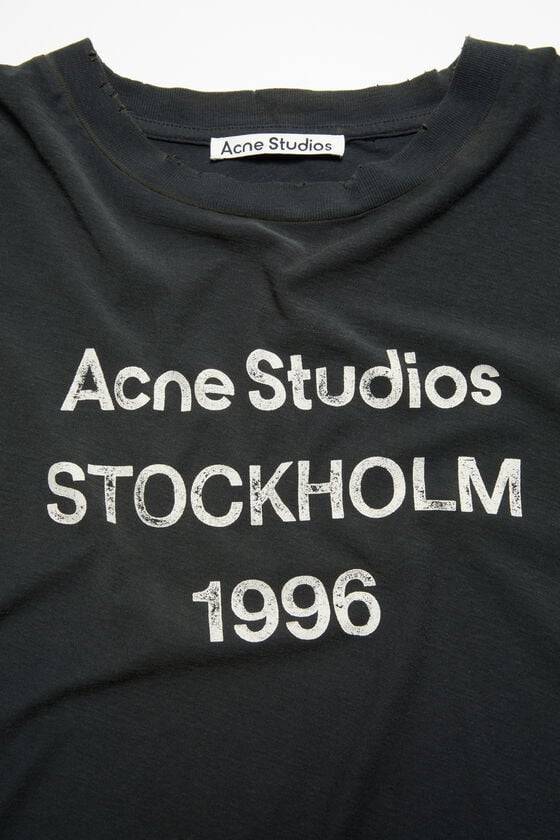 Acne Studios Logo-T-Shirt – lockere Passform Online