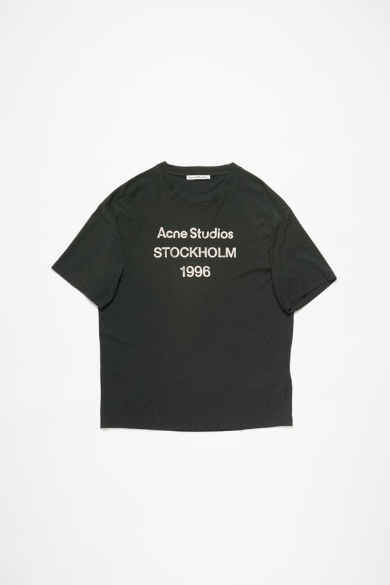 Acne Studios Logo-T-Shirt – lockere Passform Online
