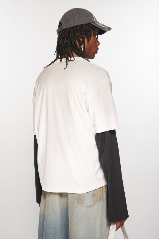 Acne Studios Logo-T-Shirt – lockere Passform Angebote
