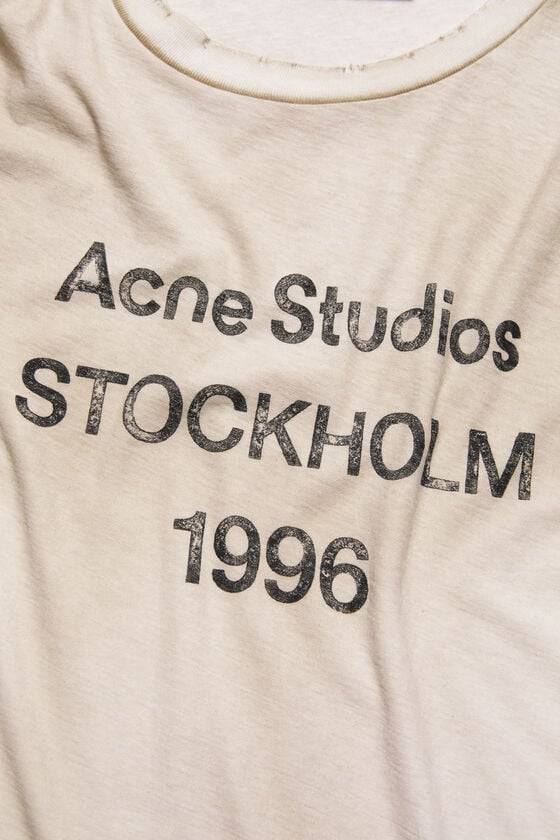 Acne Studios Logo-T-Shirt – lockere Passform Angebote