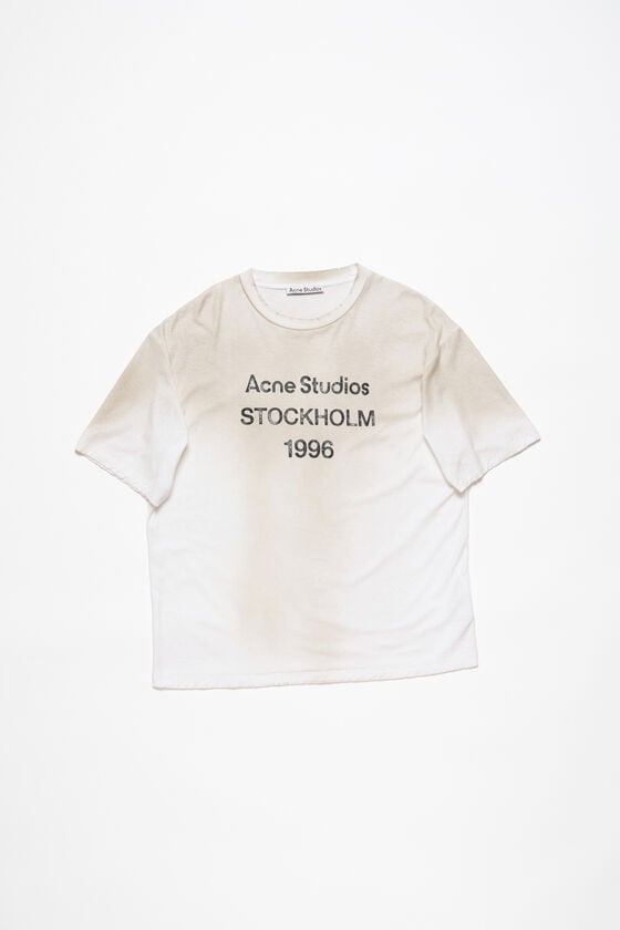 Acne Studios Logo-T-Shirt – lockere Passform Angebote