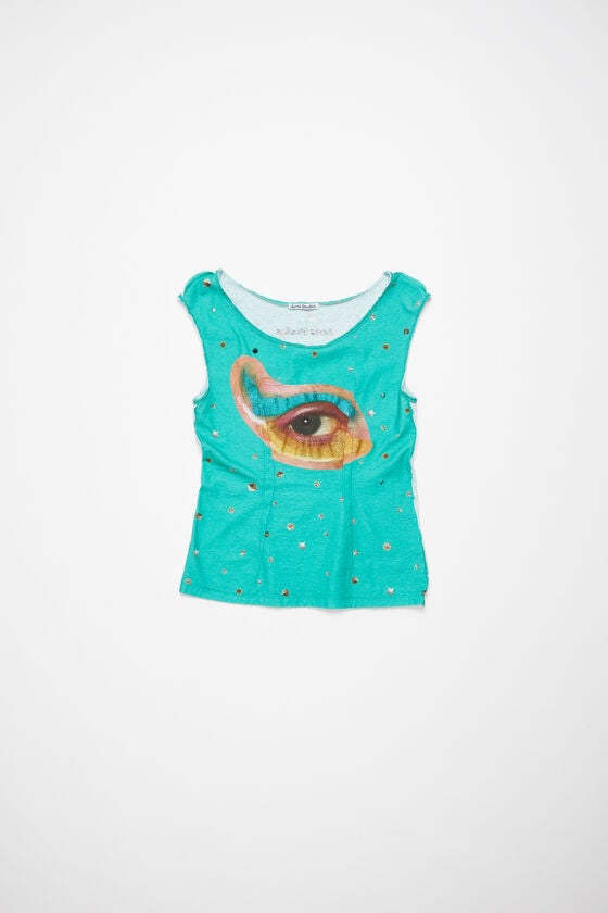 Acne Studios Bedrucktes Tanktop Hotsell