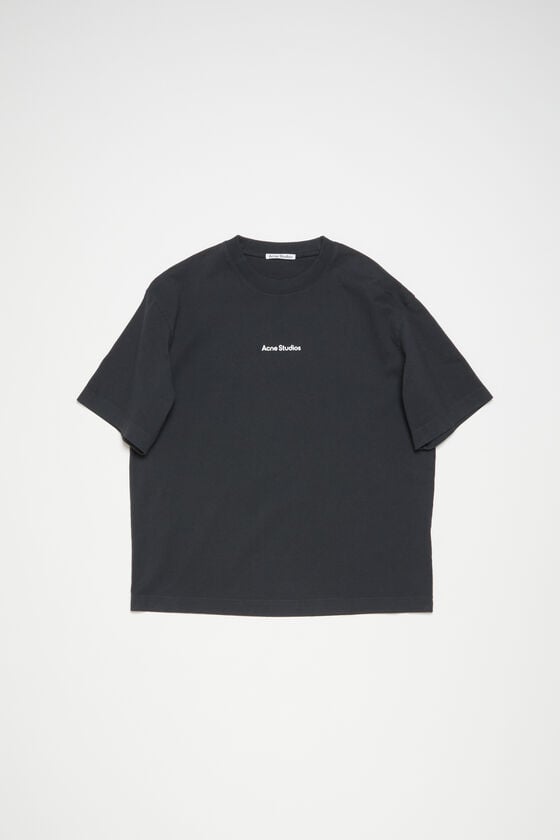 Acne Studios T-Shirt Stamp-Logo - lockere Passform Günstiger Verkauf