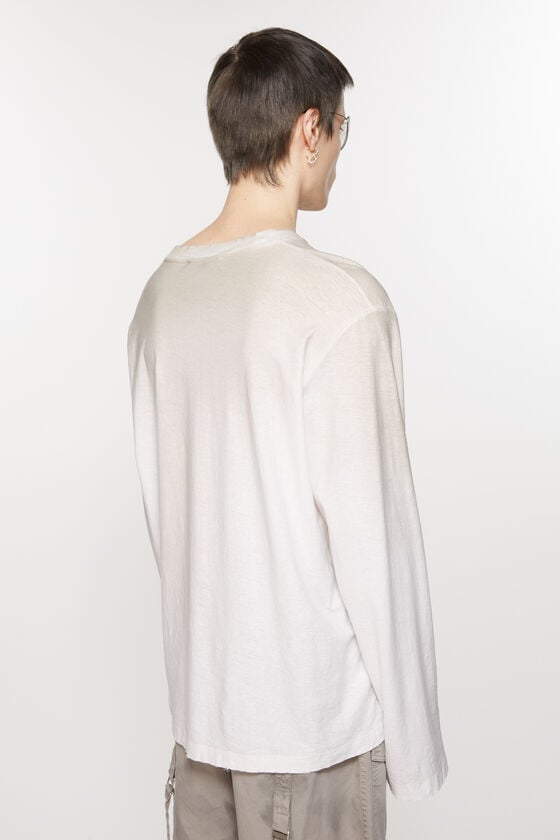 Acne Studios Logo-T-Shirt – lockere Passform Limitierter Zeitrabatt