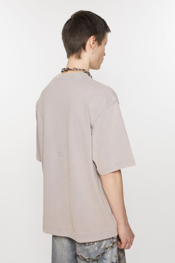 Acne Studios T-Shirt mit Rundhalsausschnitt - Entspannte Unisex-Passform Fabrik Onlineshop