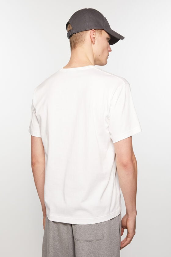 Acne Studios T-Shirt mit Rundhalsausschnitt - Normale Passform Unisex Osterangebot