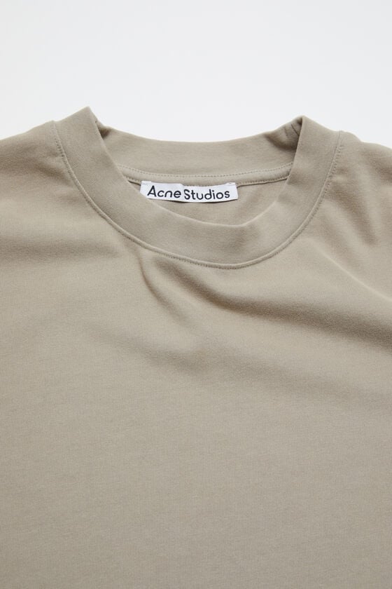 Acne Studios T-Shirt mit Rundhalsausschnitt in lockerer Passform Heißer Verkauf