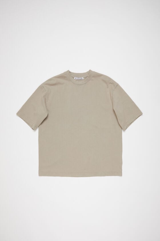 Acne Studios T-Shirt mit Rundhalsausschnitt in lockerer Passform Heißer Verkauf