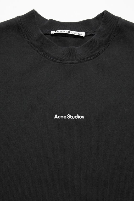 Acne Studios Logo-T-Shirt Top Angebot