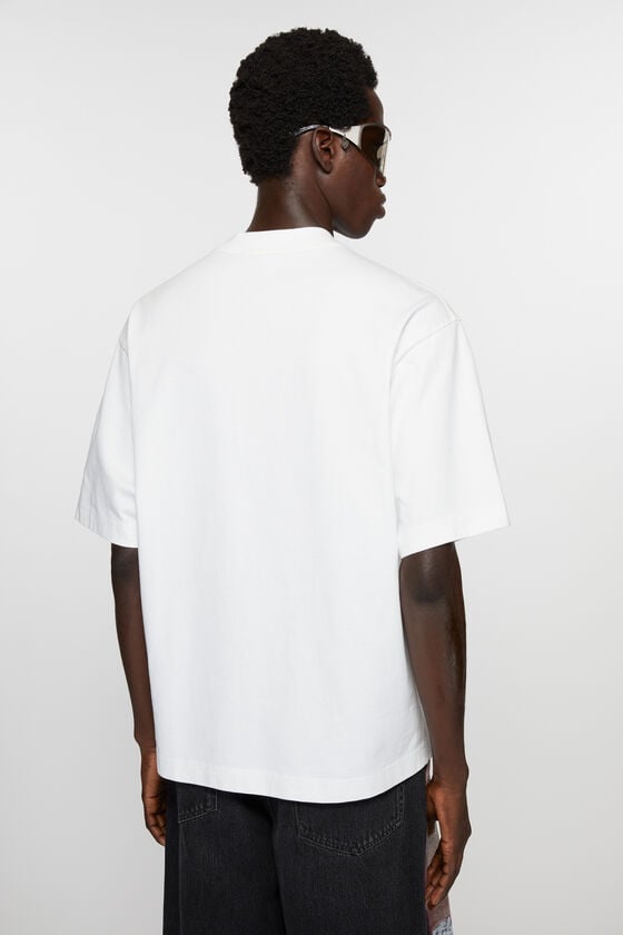 Acne Studios Logo-T-Shirt Neueste Mode