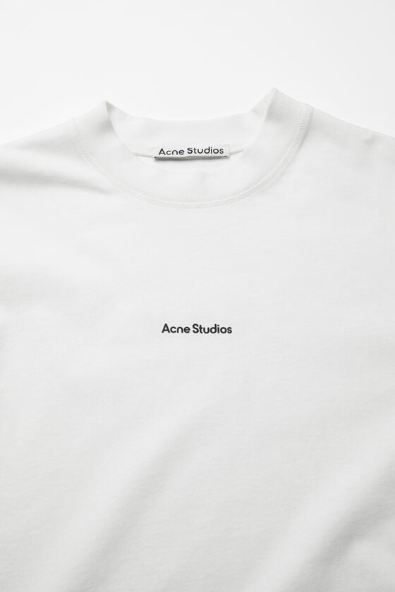 Acne Studios Logo-T-Shirt Neueste Mode