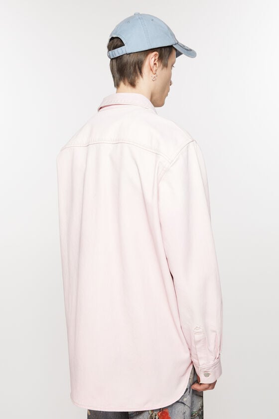 Acne Studios Jeanshemd mit Knopfleiste - Lockere Passform Bestseller